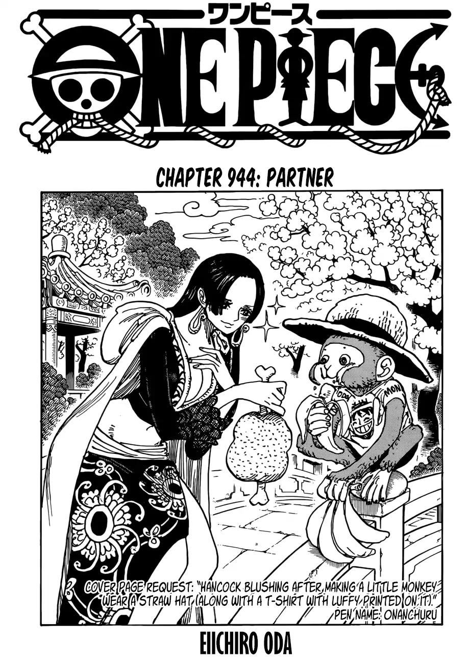 One Peice Chapter 944 Read One Piece Manga Online